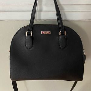 Authentic medium size Kate Spade Black/Gold